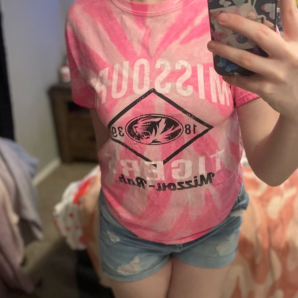 Pink Tie-Dye Kids T-Shirt